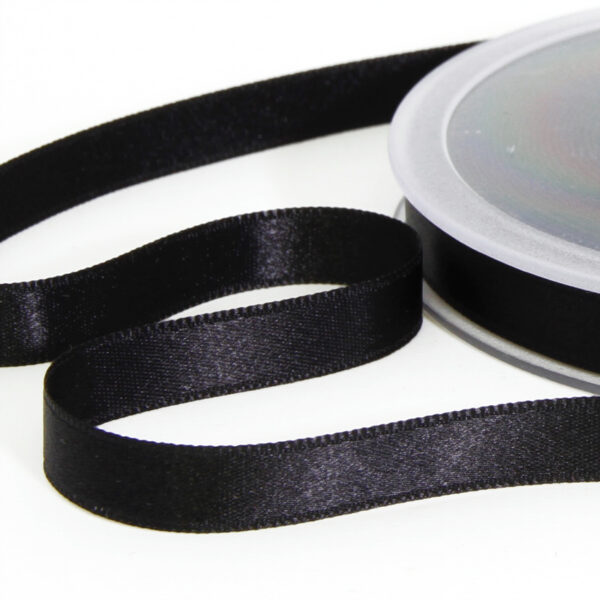 Tuplasatiininauha 10mm Musta 982400